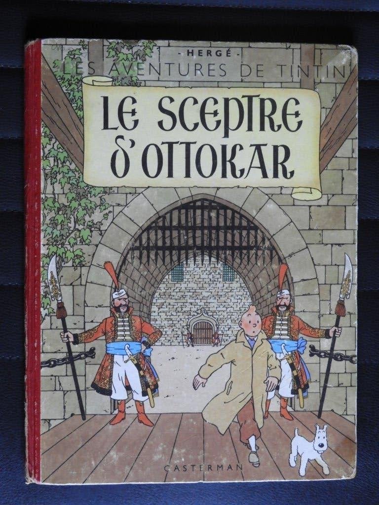 Hergé - Les Aventures de Tintin - Le Sceptre d'Ottokar, Livres, Une BD, Enlèvement ou Envoi, Utilisé, Hergé