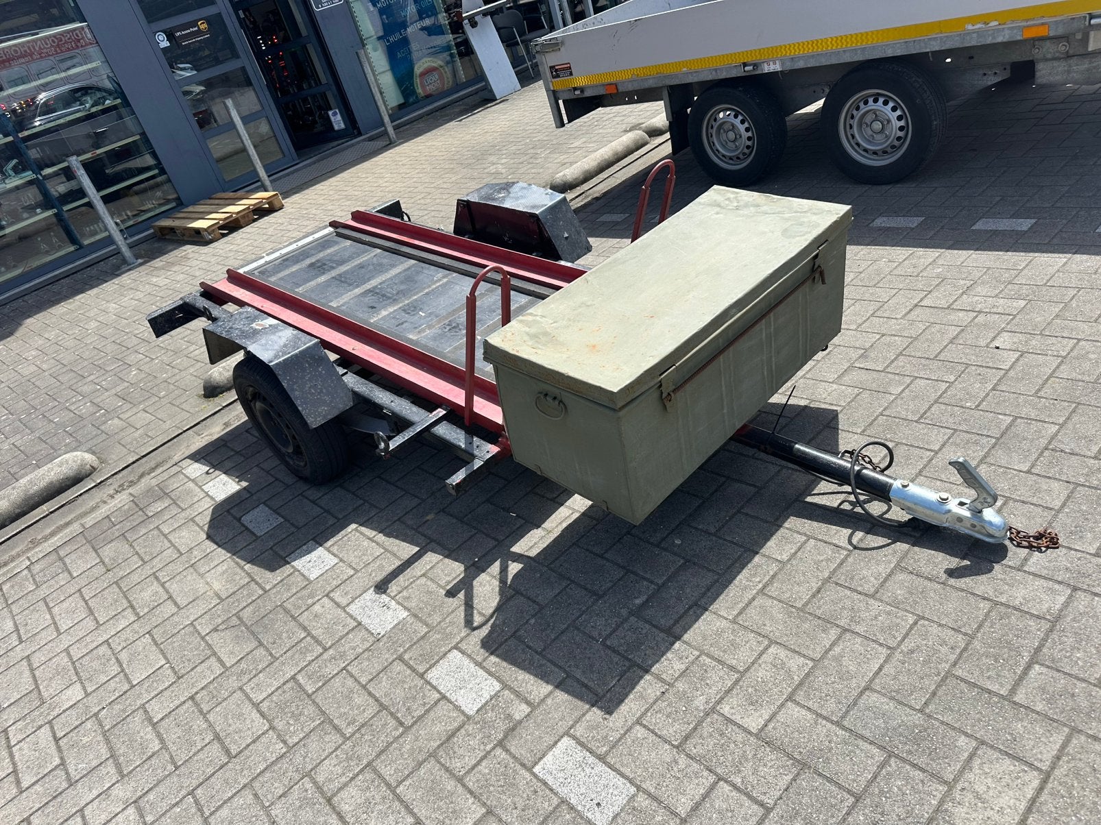 Remroque Moto, Auto diversen, Aanhangers en Bagagewagens, Gebruikt, Ophalen
