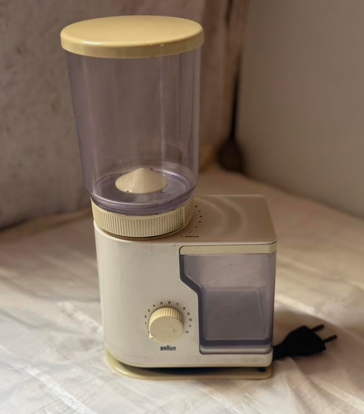 Moulin à café Braun KMM 20—Reinhold Weiss—clas du design1979, Electroménager, Enlèvement ou Envoi, Comme neuf