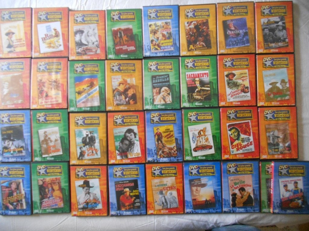 DVD - Cow-boy - Western - (33 dvds) xxx, Enlèvement ou Envoi, Anglais, Anglais