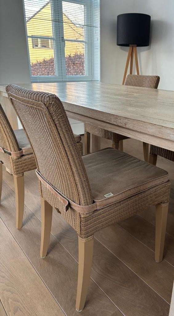 Stoelen Vincent Sheppard, Osier ou Rotin, Comme neuf, Brun, Enlèvement