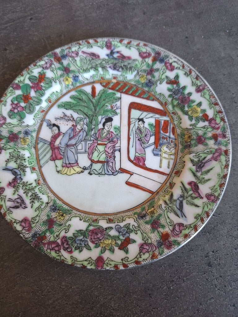 Chinees dessertbordje, Ophalen