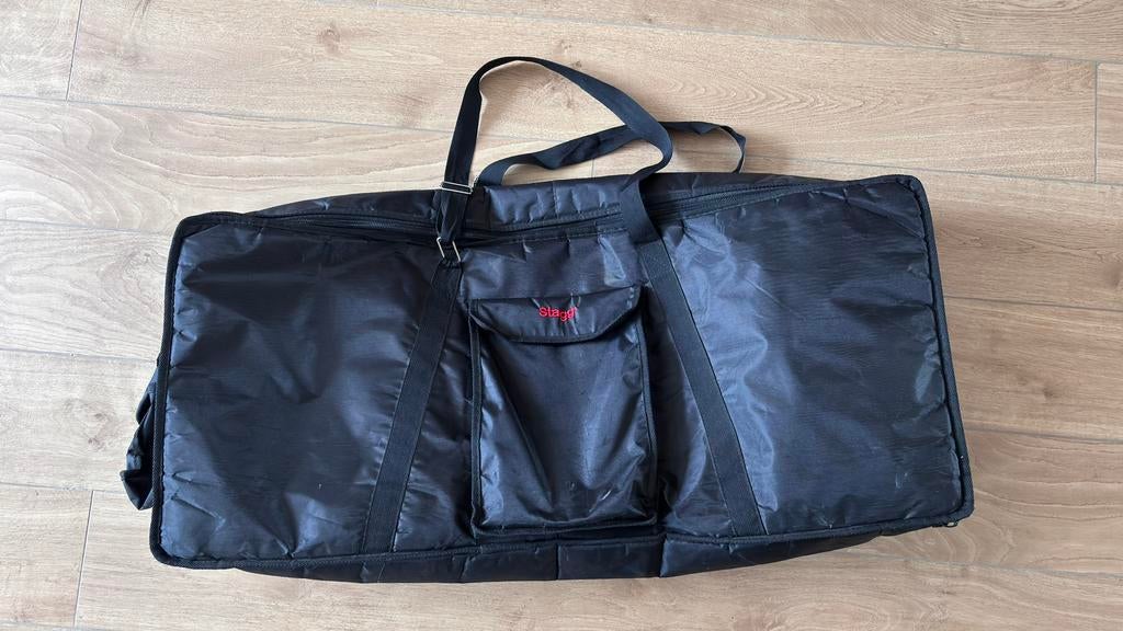 Keyboard tas nylon Stagg 97cm breed, Muziek en Instrumenten, Ophalen, Gebruikt