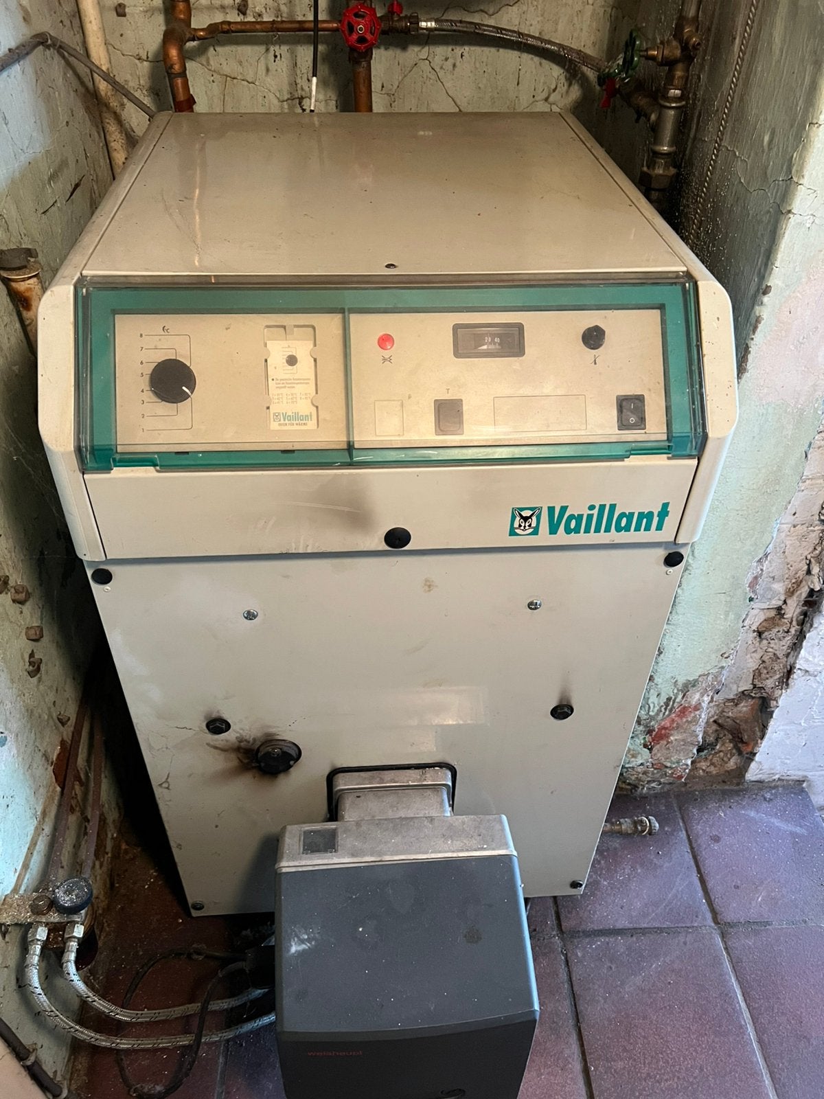 Mazoutbrander Vaillant, Doe-het-zelf en Bouw, Ophalen, Gebruikt