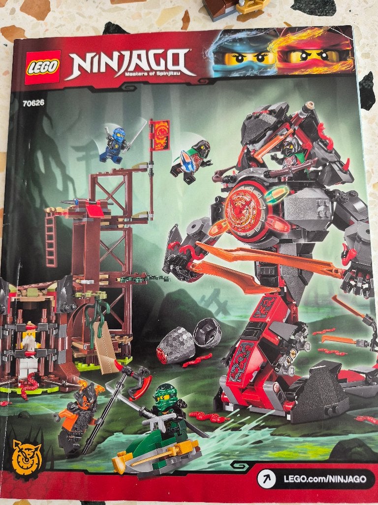 Lego Ninjago 70626, dawn of the iron doom, Kinderen en Baby's, Speelgoed | Duplo en Lego, Ophalen, Lego, Zo goed als nieuw, Compleet