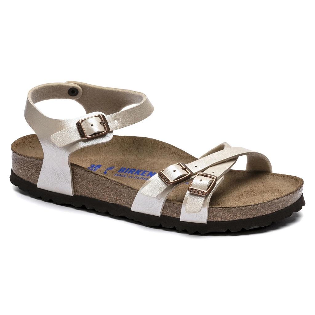 Birkenstock sandalen Kumba parelwit maat 37 nieuw in doos, Overige kleuren, Nieuw, Birkenstock, Sandalen of Muiltjes