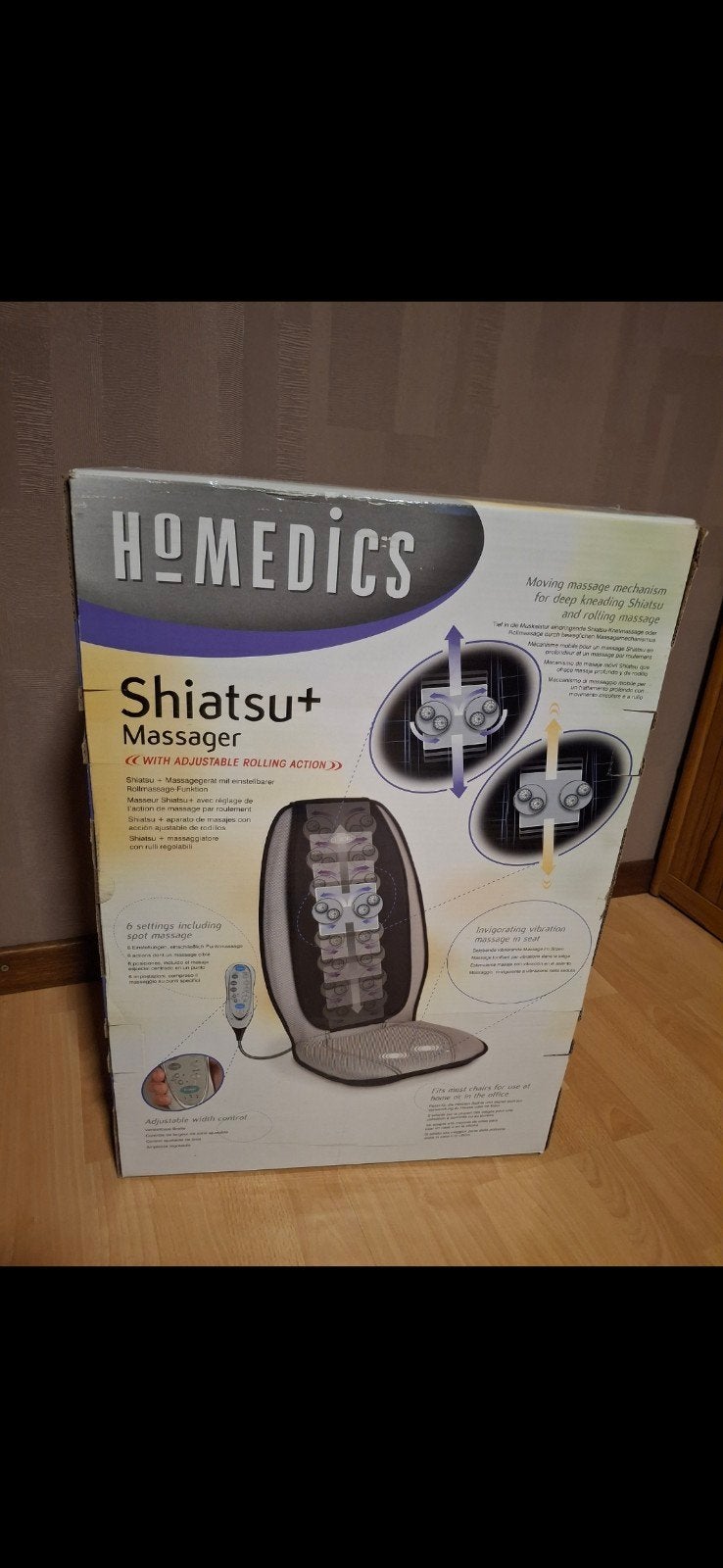 masseur shiatsu massage par roulement, Enlèvement
