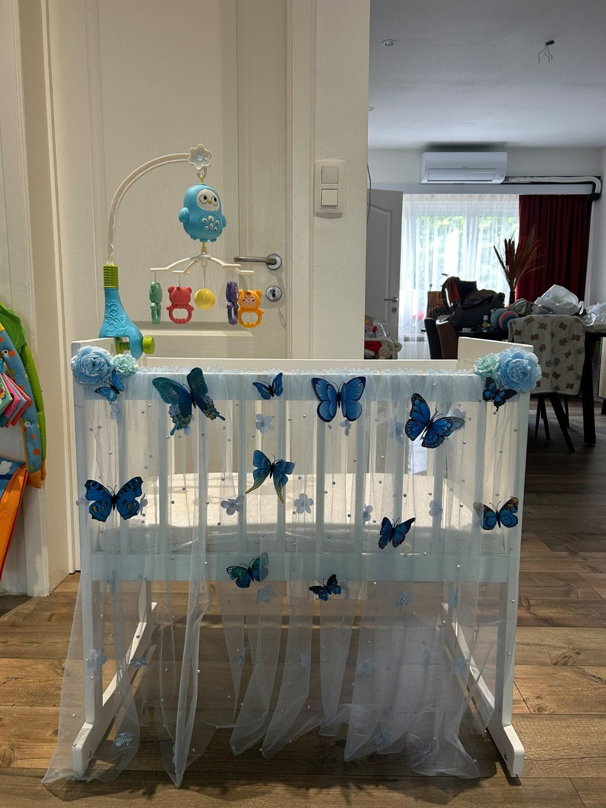 Baby bed, Kinderen en Baby's, Ophalen, Matras