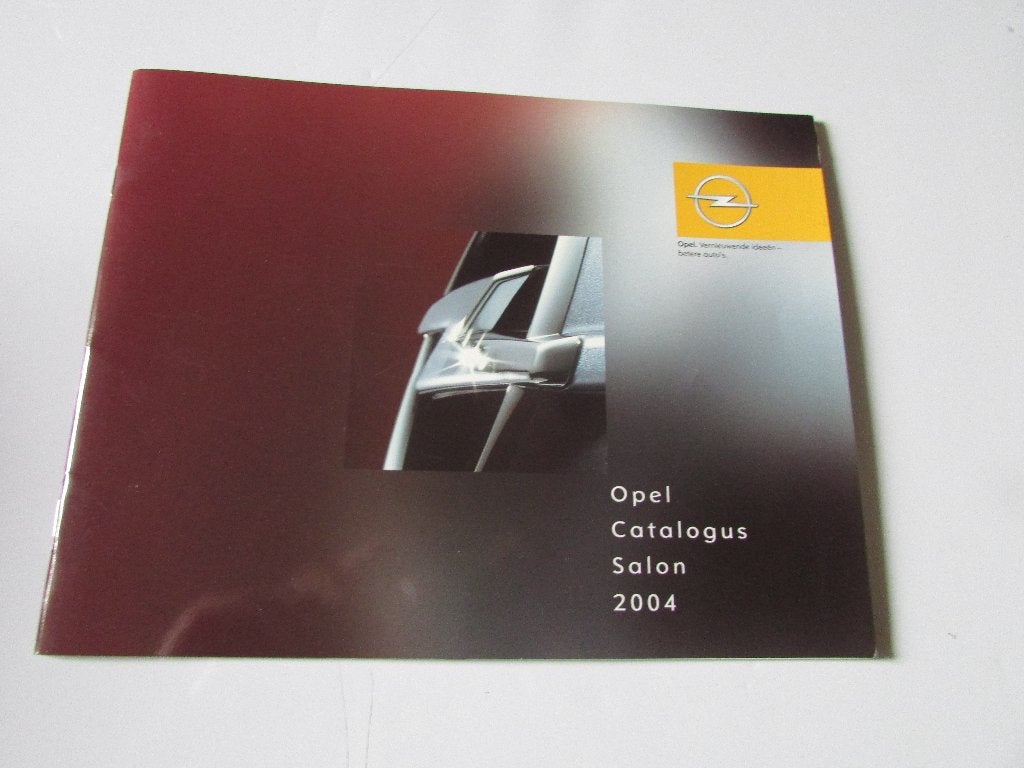 OPEL CATALOGUS 2004, Livres, Catalogues & Dépliants, Comme neuf, Catalogue, Enlèvement ou Envoi