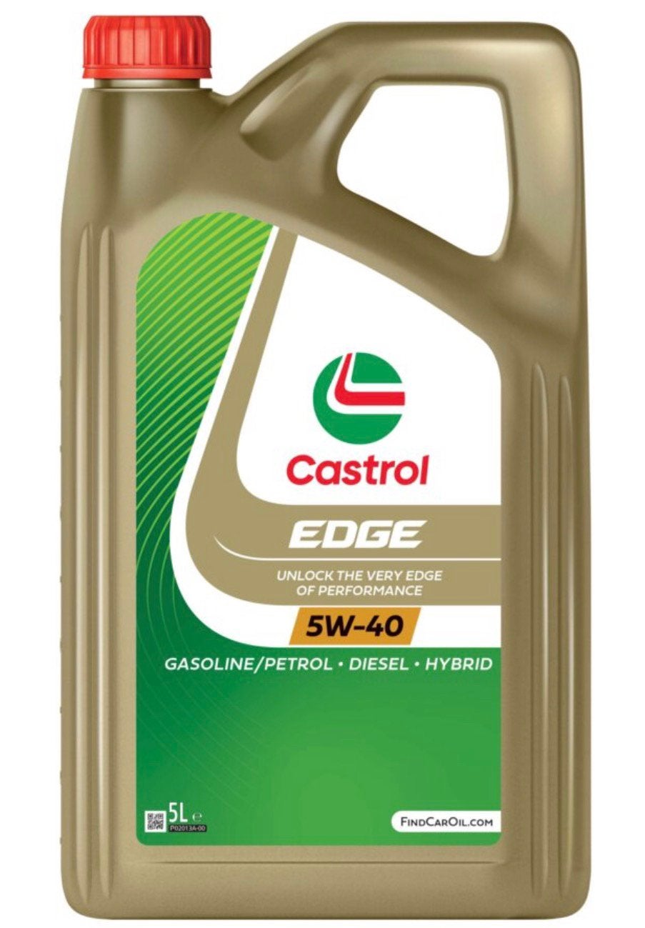 Castrol EDGE 5W-40 – Huile moteur 5L, Enlèvement