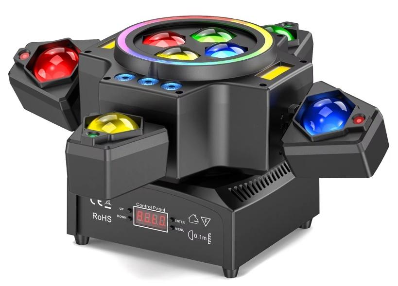 Lampe frontale mobile RGBW 4 en 1 de première classe 320W, Musique & Instruments, Lumières & Lasers, Enlèvement ou Envoi, Neuf