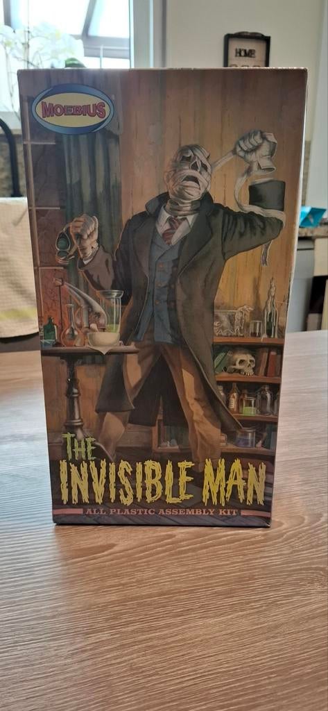 The invisible man. Moebius, Enlèvement