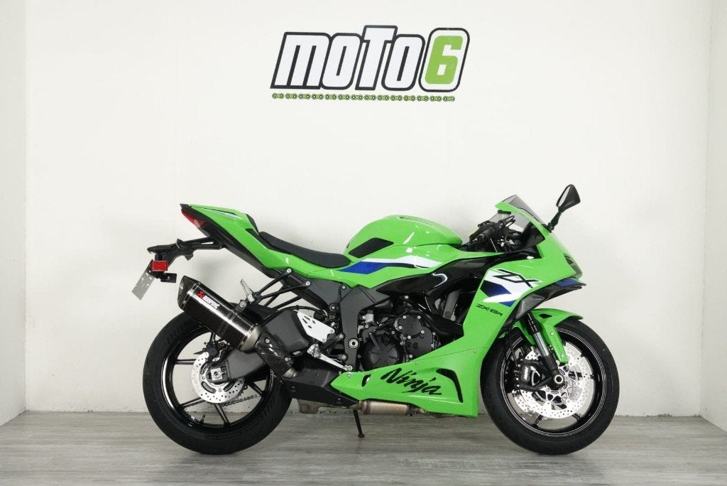 Moteur de démonstration des performances Kawasaki ZX-6R, Permis Moto A, Entreprise, Occasion, Plus de 35 kW
