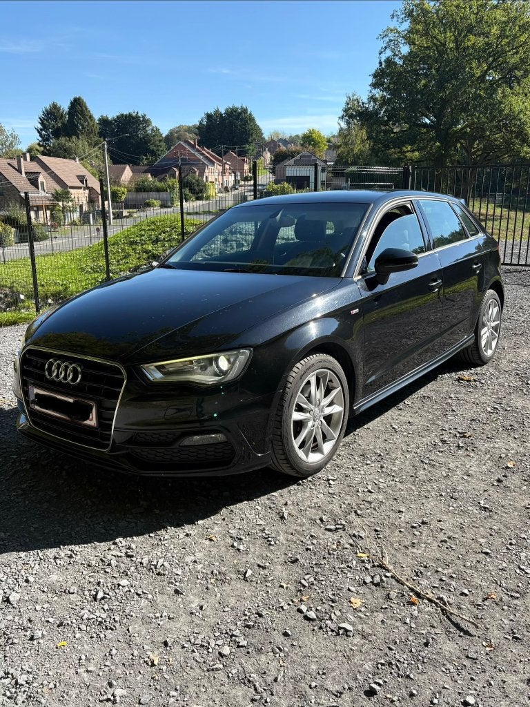Audi A3 Diesel Euro 6, Auto's, Euro 6, 1600 cc, Zwart, Particulier