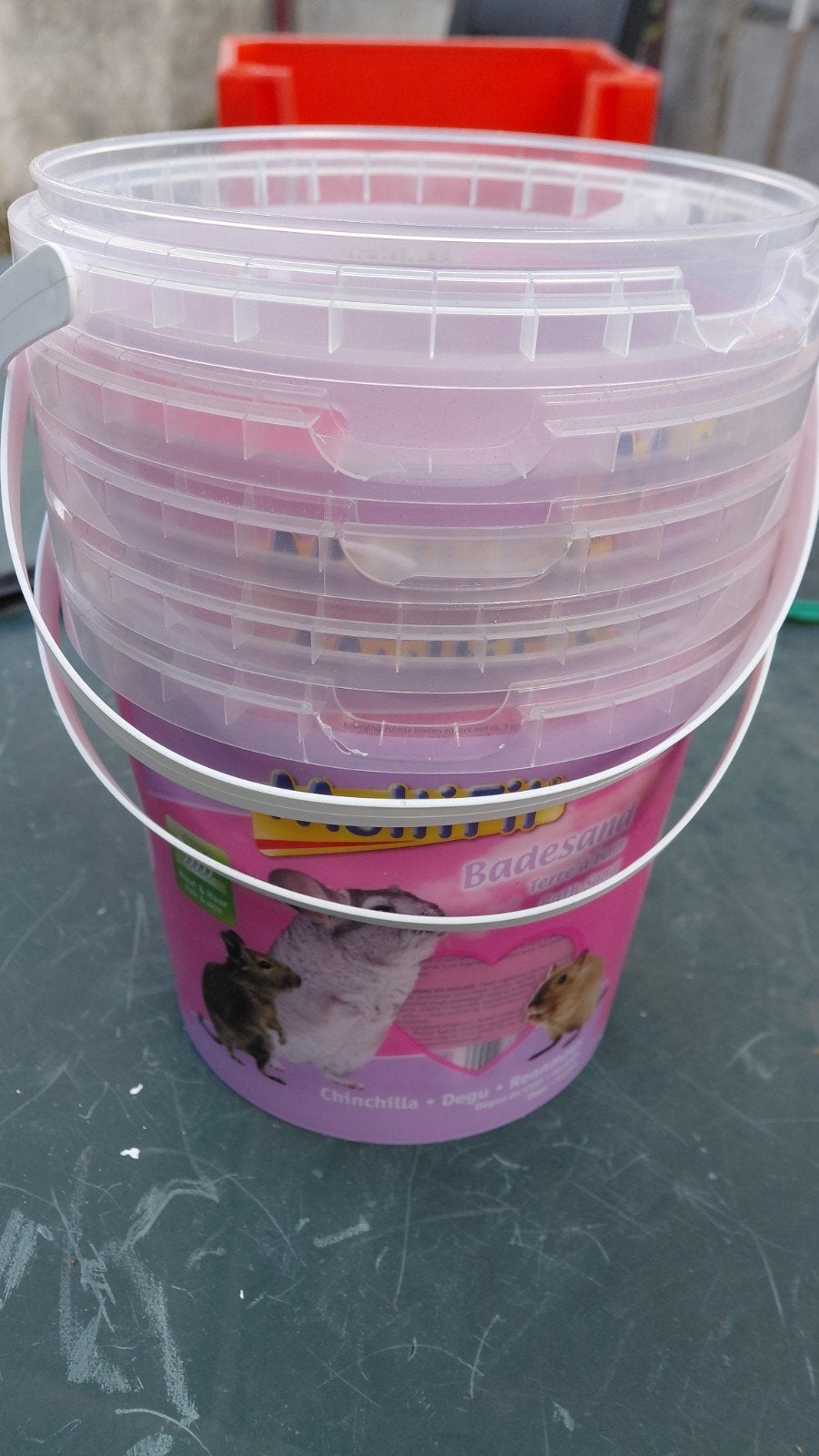 gratis lege plastic emmertjes, Ophalen, Gebruikt
