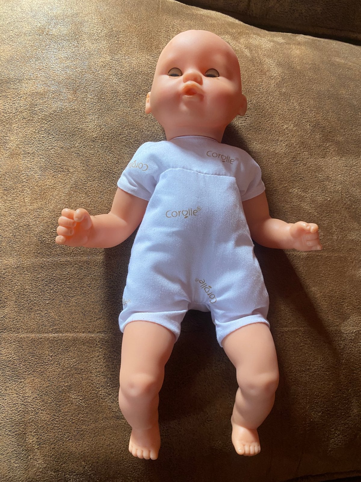 Bébé Corolle + pijama Smoby 30 cm, Ophalen, Gebruikt, Pop