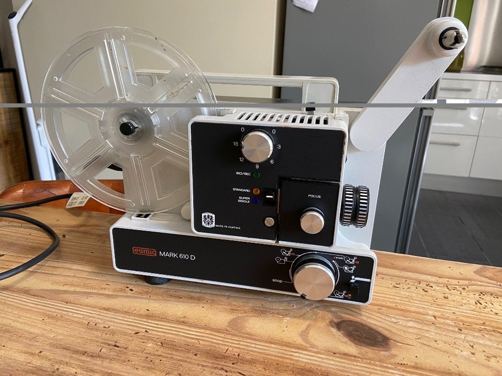 Projecteur Super 8 Eumig Mark 610D – Fonctionnel, Collections, Enlèvement, 1960 à 1980, Projecteur