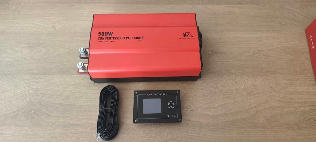 Convertisseur pure sinus EZA de 500w, Enlèvement