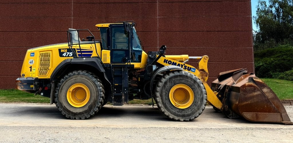 Chargeuse sur pneus Komatsu WA475-10E0, Enlèvement, Chargeuse sur pneus ou Chouleur