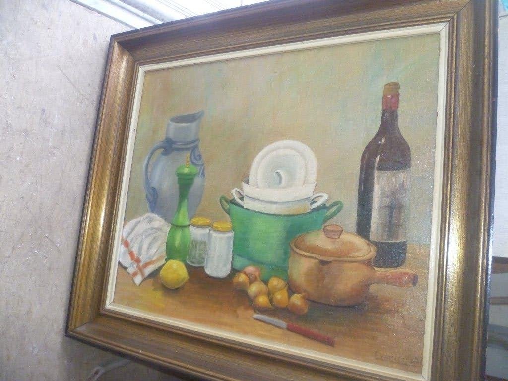 SCHILDERIJ OP DOEK, Enlèvement