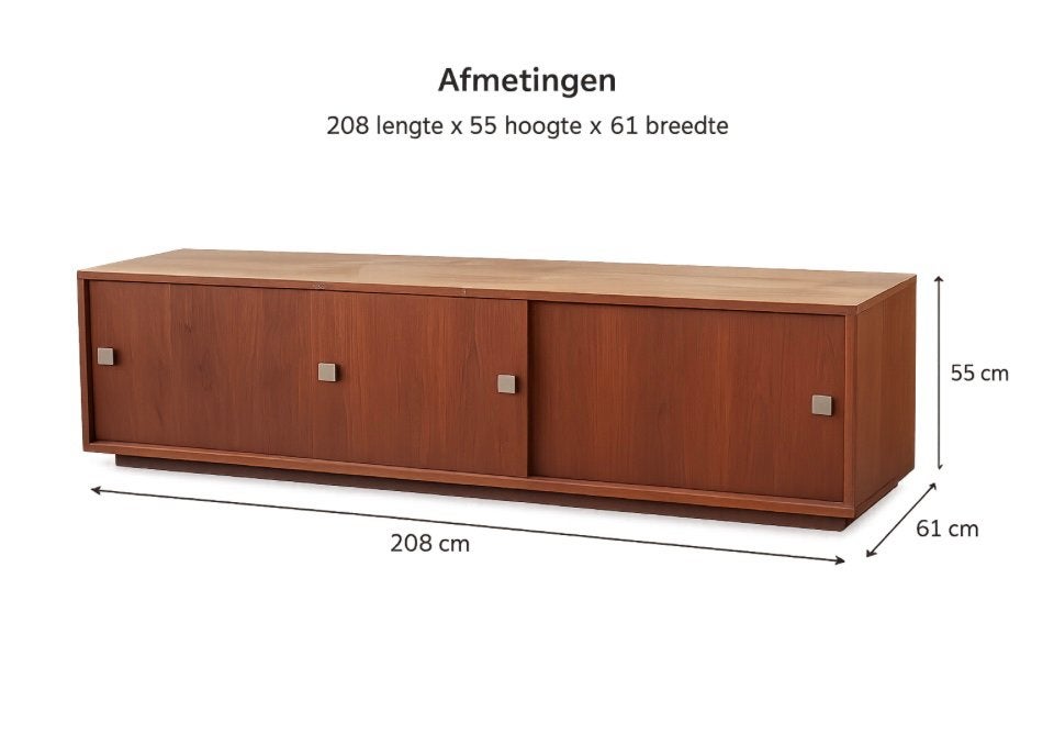 Vintage dressoir, Ophalen, Zo goed als nieuw