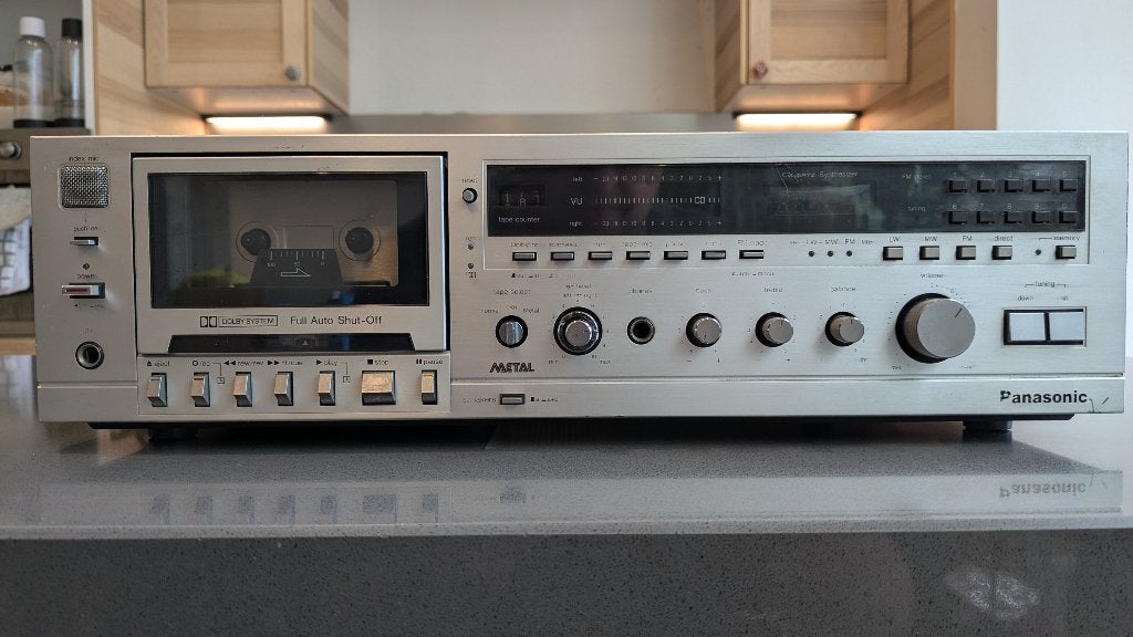Cassettedeck Panasonic SG65 (FS), Audio, Tv en Foto, Cassettedecks, Enkel, Ophalen of Verzenden