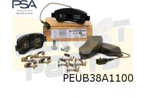 Citroën Jumper / Fiat Ducato / Peugeot Boxer (6/06-) remblok, Auto-onderdelen, -, -, Nieuw, Ophalen of Verzenden