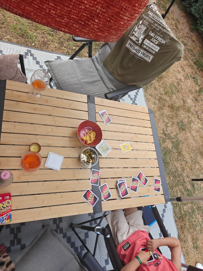 Campingtafel, Caravans en Kamperen, Kampeermeubelen, Ophalen, Nieuw, Campingtafel