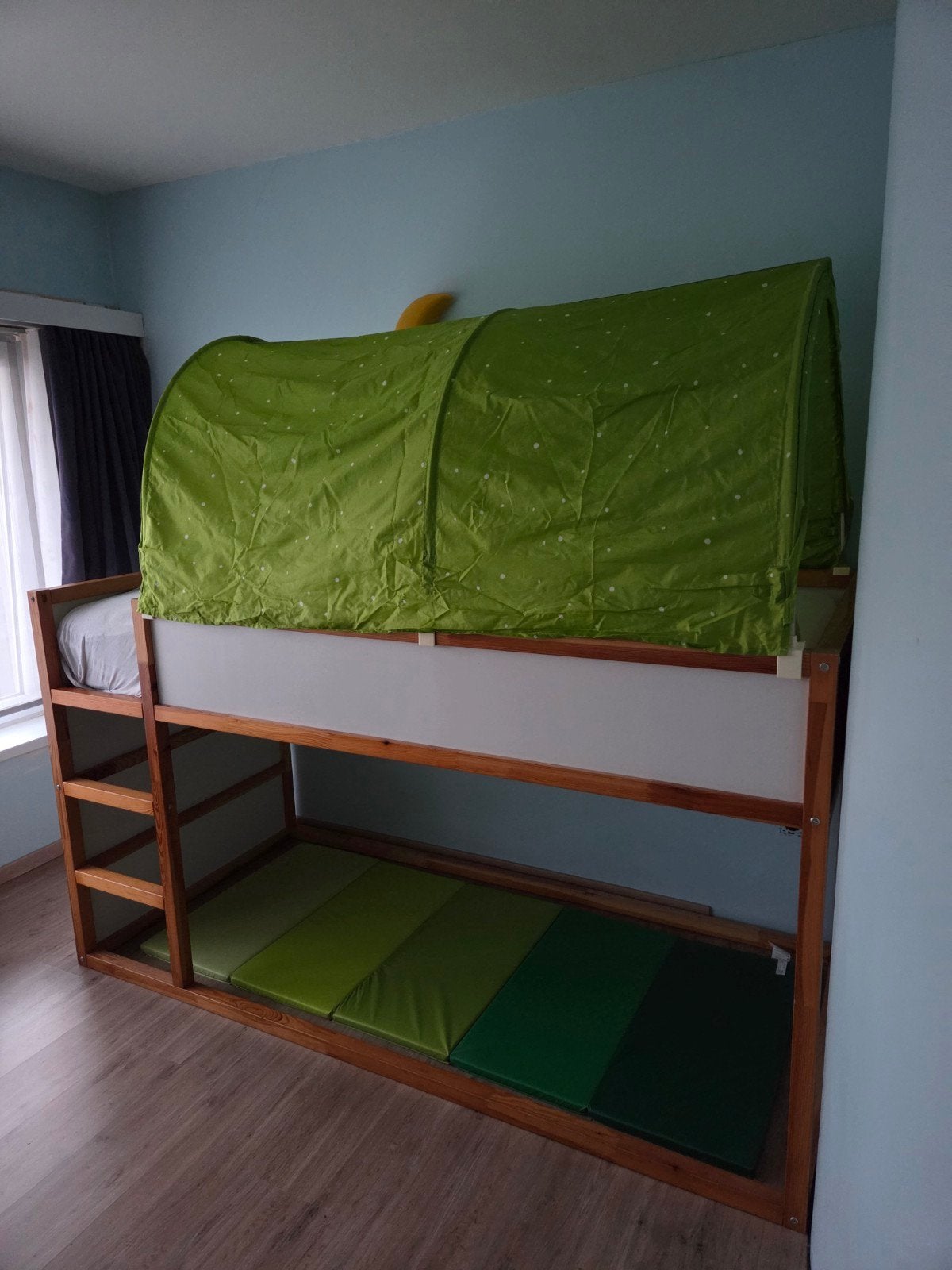 Kura bed, Kinderen en Baby's, Ophalen, Zo goed als nieuw, Halfhoogslaper