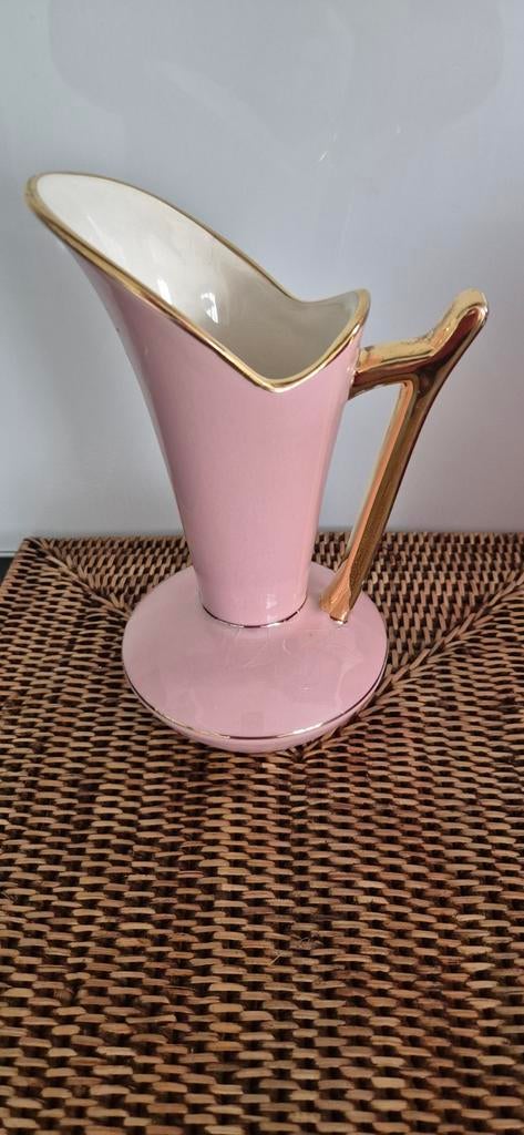 Vase rose Boch, Antiquités & Art, Enlèvement