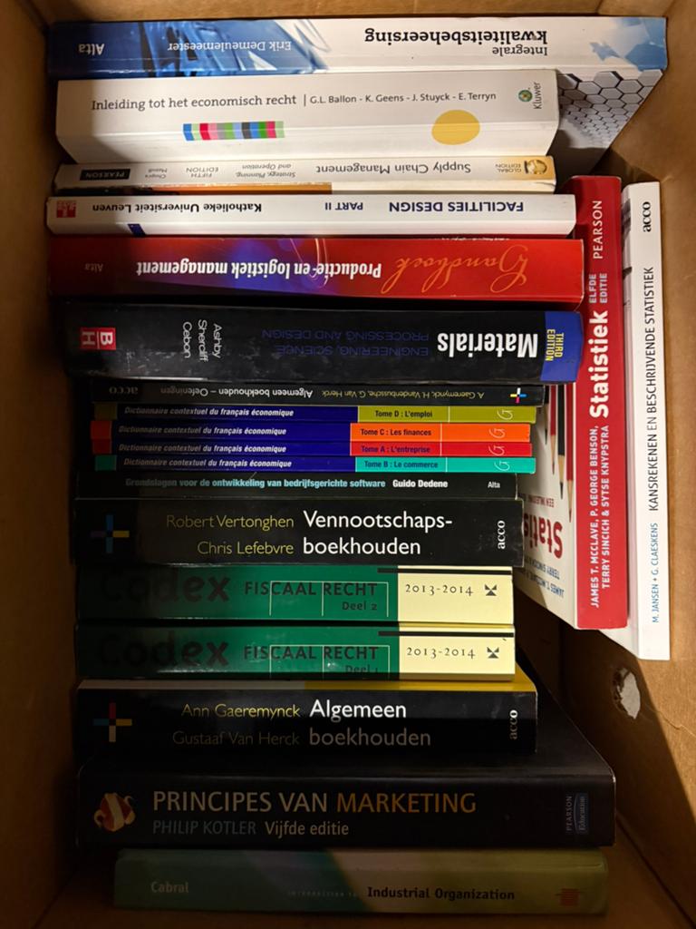 Diverse studieboeken, Boeken, Ophalen, Gelezen, Hoger Onderwijs