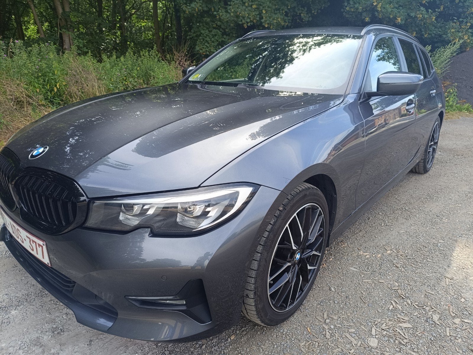 BMW 318 d touring, Auto's, 1995 cc, Zwart, 5 deurs, Particulier