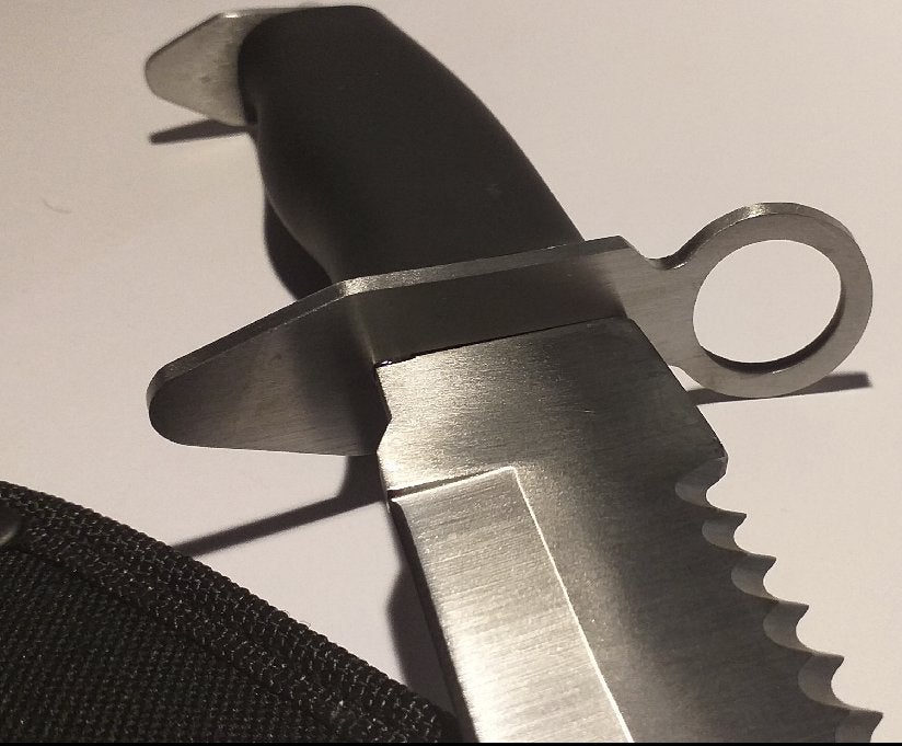Outdoor hunting knife bayonet style, Verzamelen, Militaria | Algemeen, Verzenden, Mes of Dolk