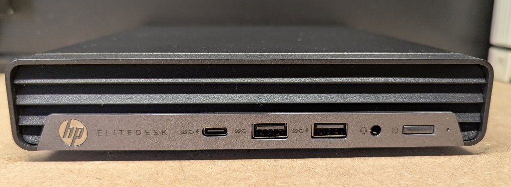 HP Elitedesk 800 G6 mini, 256 GB, Ophalen of Verzenden, Zo goed als nieuw, HP