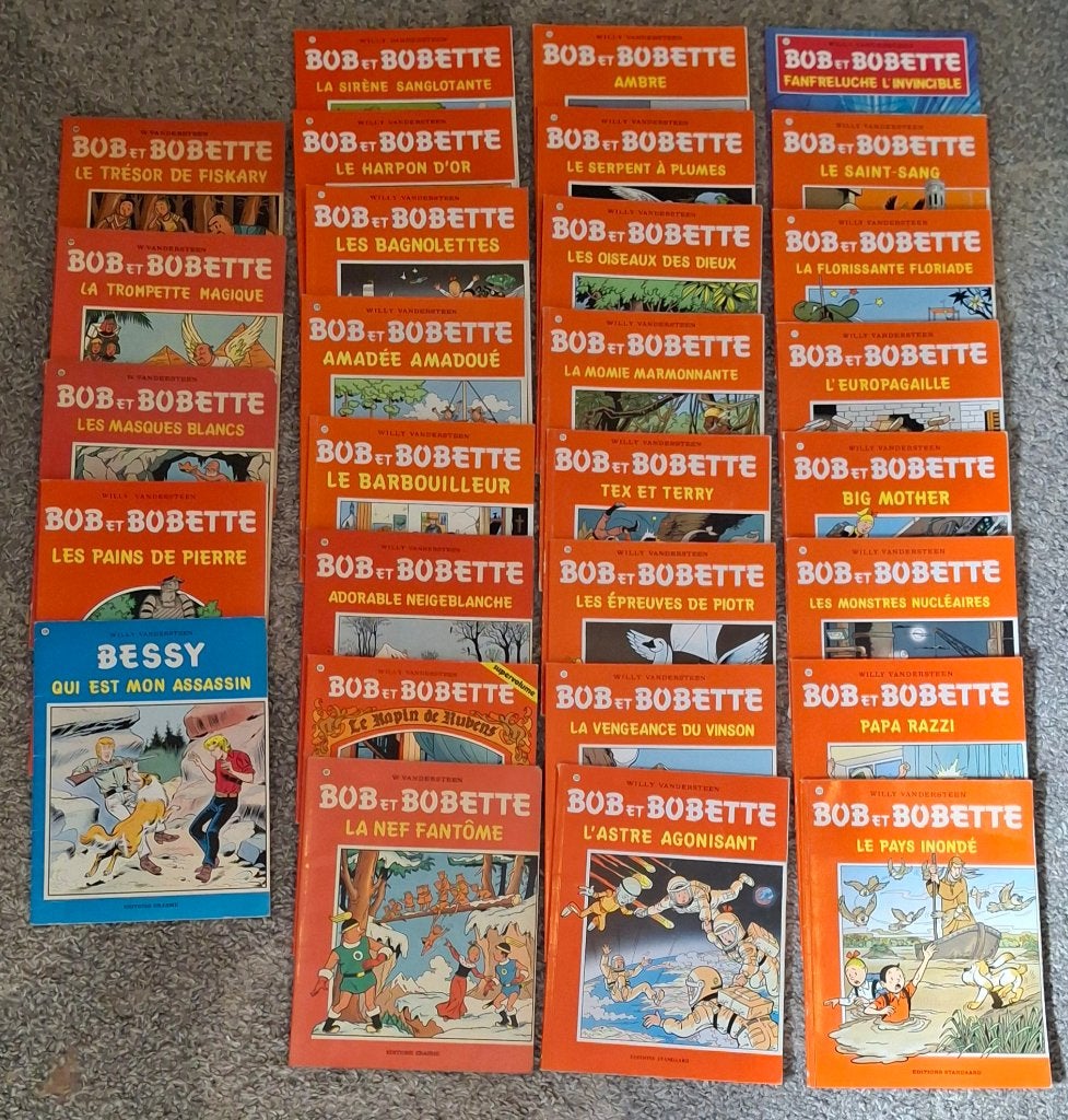 BD Willy Vandersteen BOB & BOBETTE BESSY eo, Série complète ou Série, Enlèvement ou Envoi, Comme neuf, Willy Vandersteen