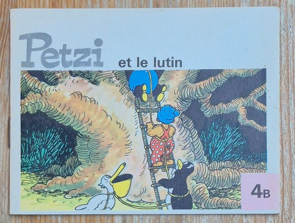 Petzi et le lutin 4B eo pub Cadbury 1969 Hansen, Livres, Enlèvement ou Envoi, Une BD, Utilisé, Hansen