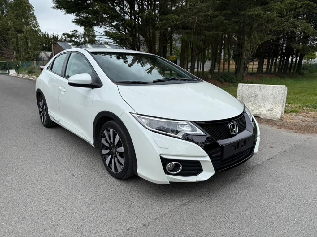Honda Civic | 1.8i-vtec | Automaat | Camera | 29.000Km |, Auto's, Stof, Wit, Bedrijf, 5 zetels