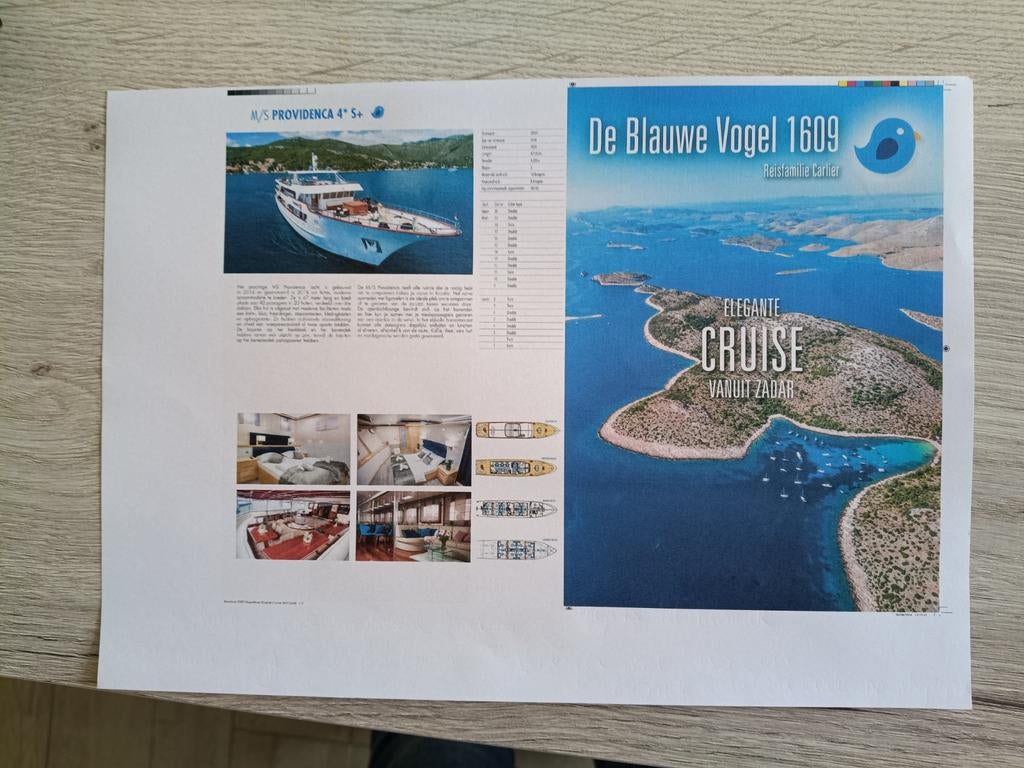 Kroatië charme Cruese voor 2 personen. Vertrek op 8 septembe