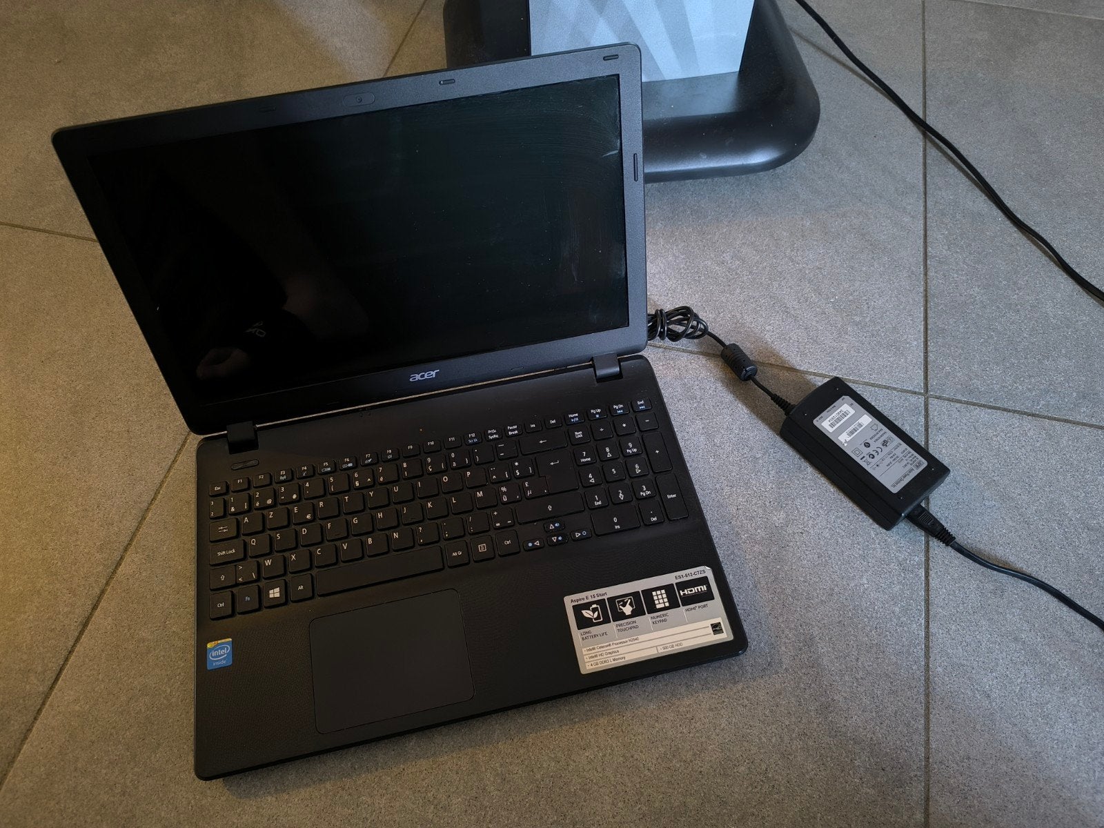 Pc portable Acer, Enlèvement