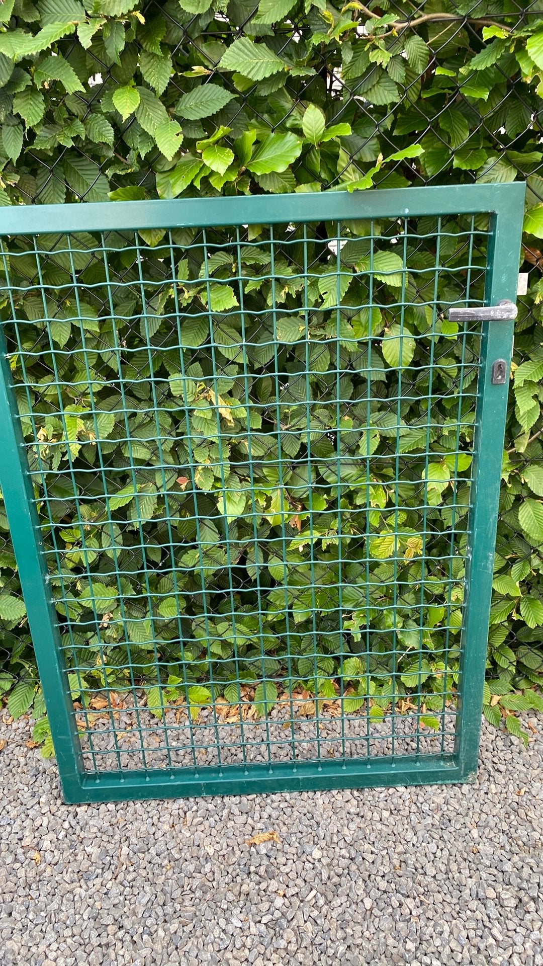 Bekaert tuinpoorten, Ophalen, Gebruikt
