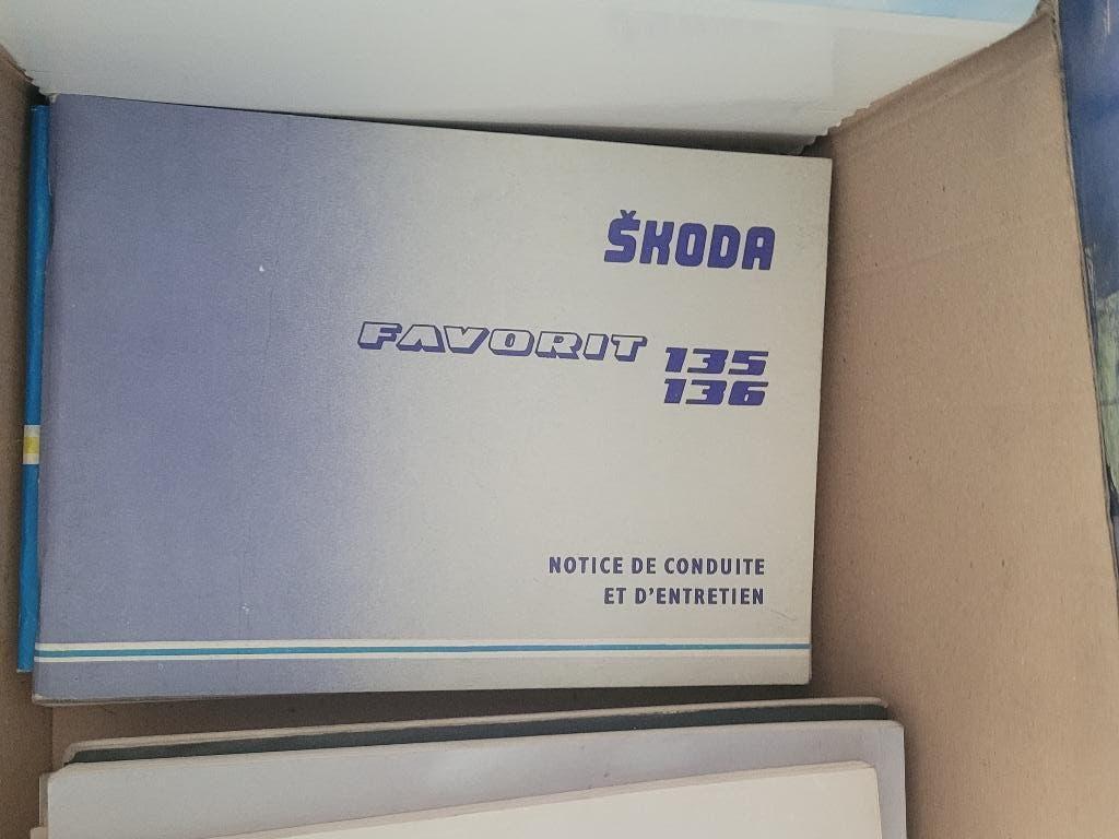 Manuel de Bord Original Skoda Favorit 135-136 (Français), Enlèvement