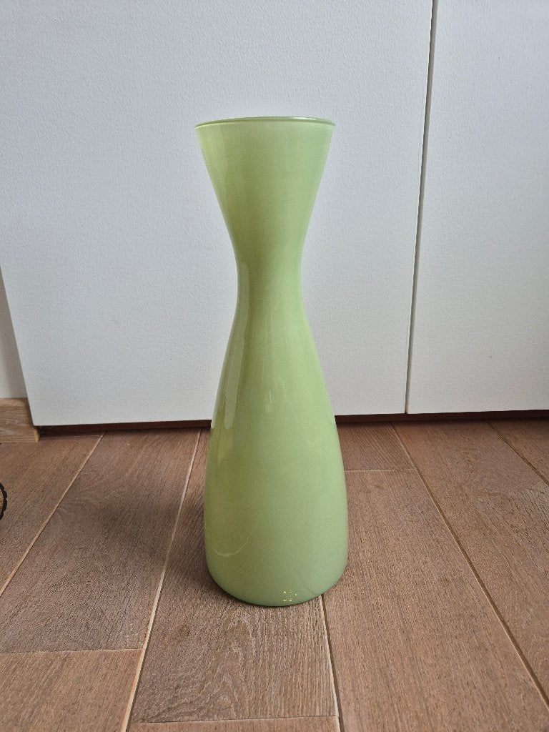 Groene vaas, Maison & Meubles, Accessoires pour la Maison | Vases, Verre, Utilisé, Vert, Enlèvement