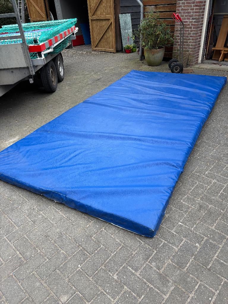 plofmatten valmatten 200 x 390 cm, Ophalen, Gebruikt, Materiaal