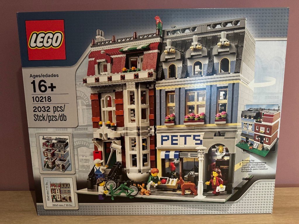 10218 LEGO Creator Expert Pet Shop, Kinderen en Baby's, Speelgoed | Duplo en Lego, Lego, Nieuw, Ophalen of Verzenden, Creator