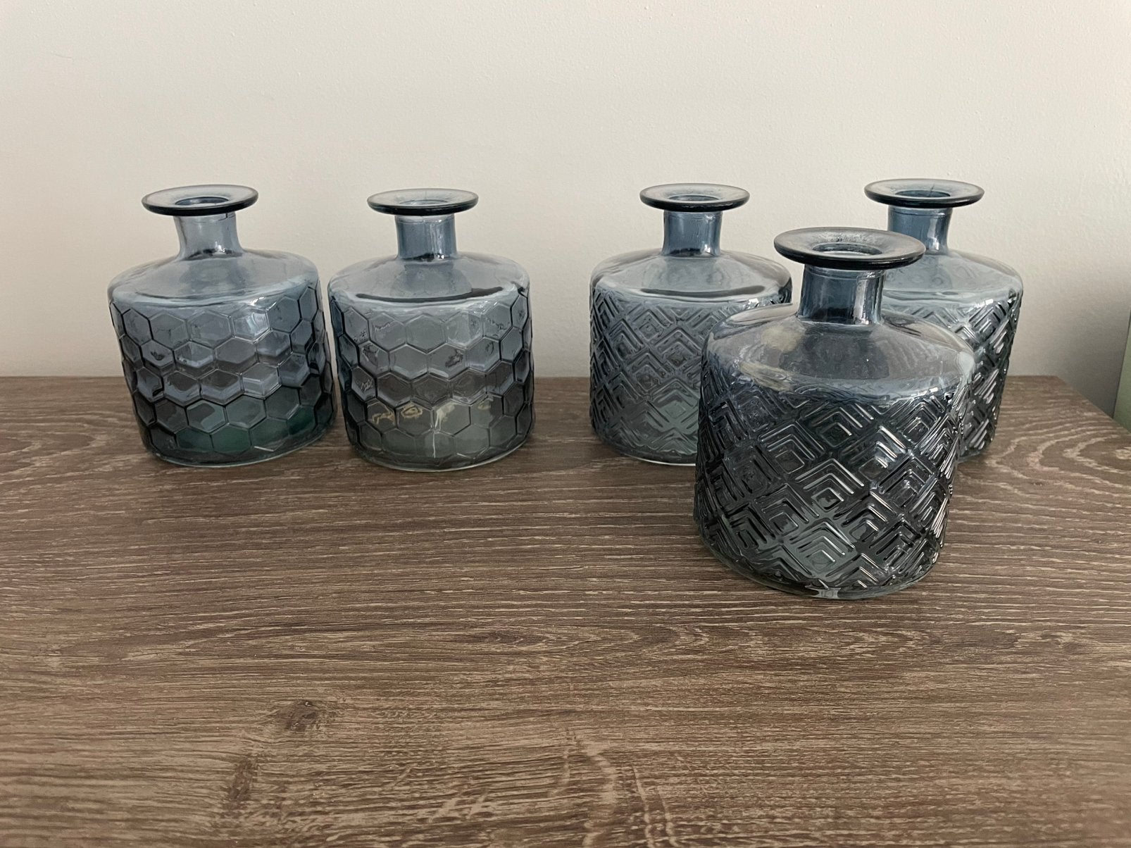 5 kleine leuke vaasjes, Huis en Inrichting, Woonaccessoires | Vazen, Ophalen, Zo goed als nieuw