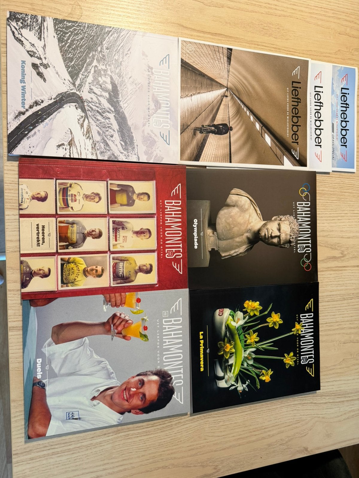 5 x magazine de Bahamontes + 3 livres pour passionnés, Enlèvement ou Envoi, Comme neuf, Course à pied et Cyclisme