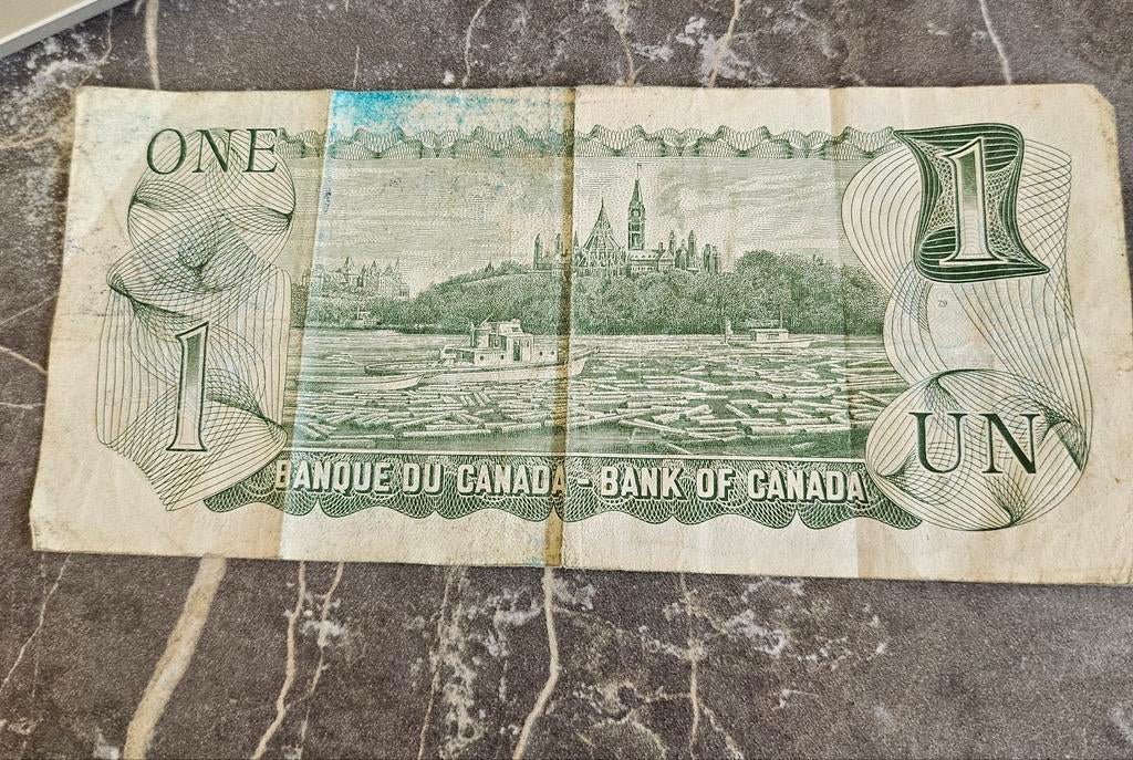 Lot Vintage: 3 Billets de Collection Canada (1954,1973,1986, Enlèvement ou Envoi, Série