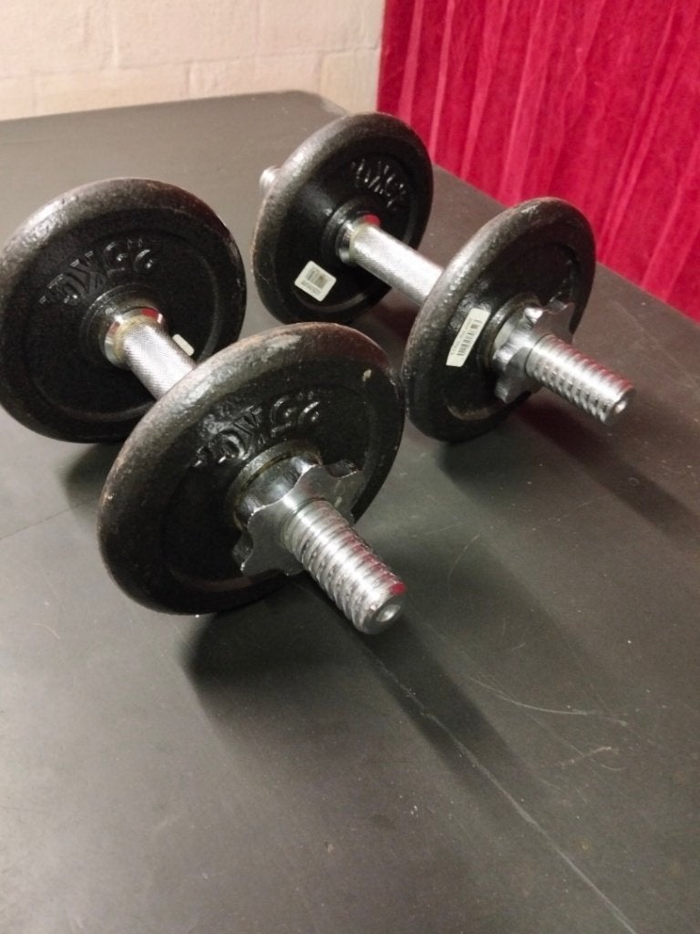 halters, Sport en Fitness, Ophalen, Zo goed als nieuw, Armen, Halterset