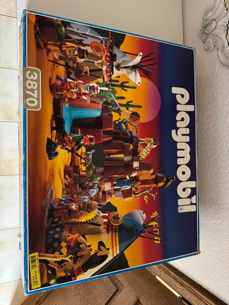 Playmobil indianen 3870, Ophalen, Zo goed als nieuw, Complete set