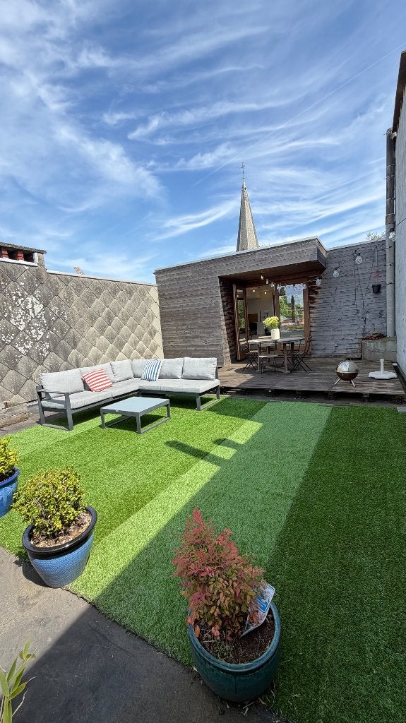 Kunstgras, Tuin en Terras, Gras en Kunstgras, Ophalen, Zo goed als nieuw, 20 m² of meer, Kunstgras